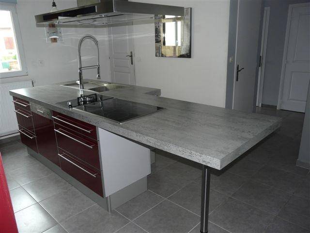 cuisine moderne et ilot central